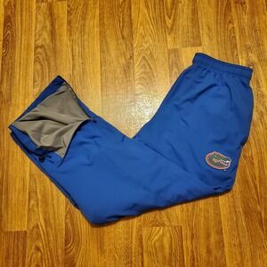 Nike Florida‎ Gators Track Pants Men Large Blue Warmup Pockets Ankle Zip